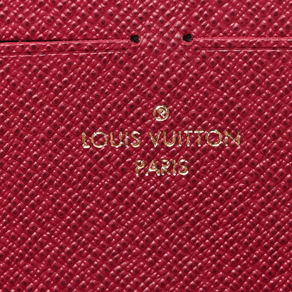 Louis Vuitton Monogram Clemence Wallet Fuchsia 6 of 7