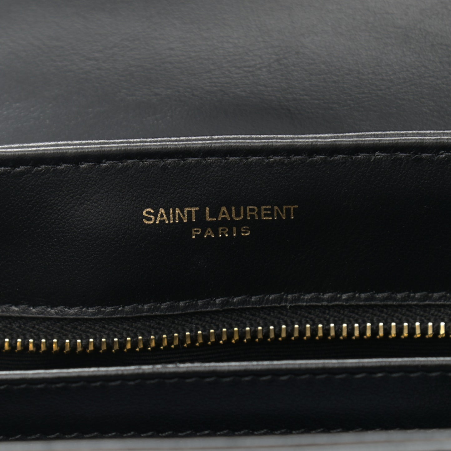 Calfskin Y Quilted Monogram Toy Loulou Crossbody Bag Black