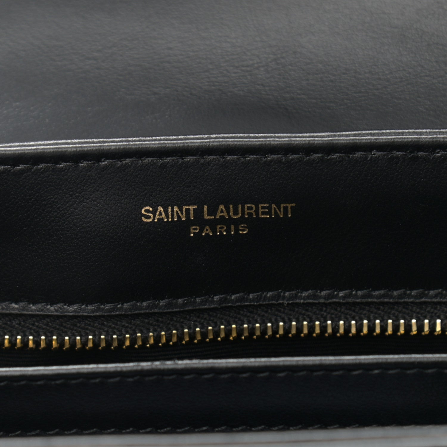 Saint Laurent Calfskin Y Quilted Monogram Toy Loulou Crossbody Bag Black 6 of 11