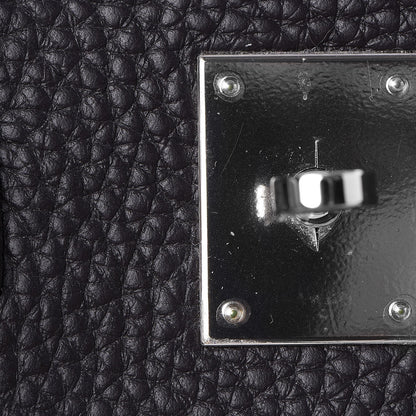 Hermes Taurillon Clemence Birkin 35 Prunoir 16 of 31