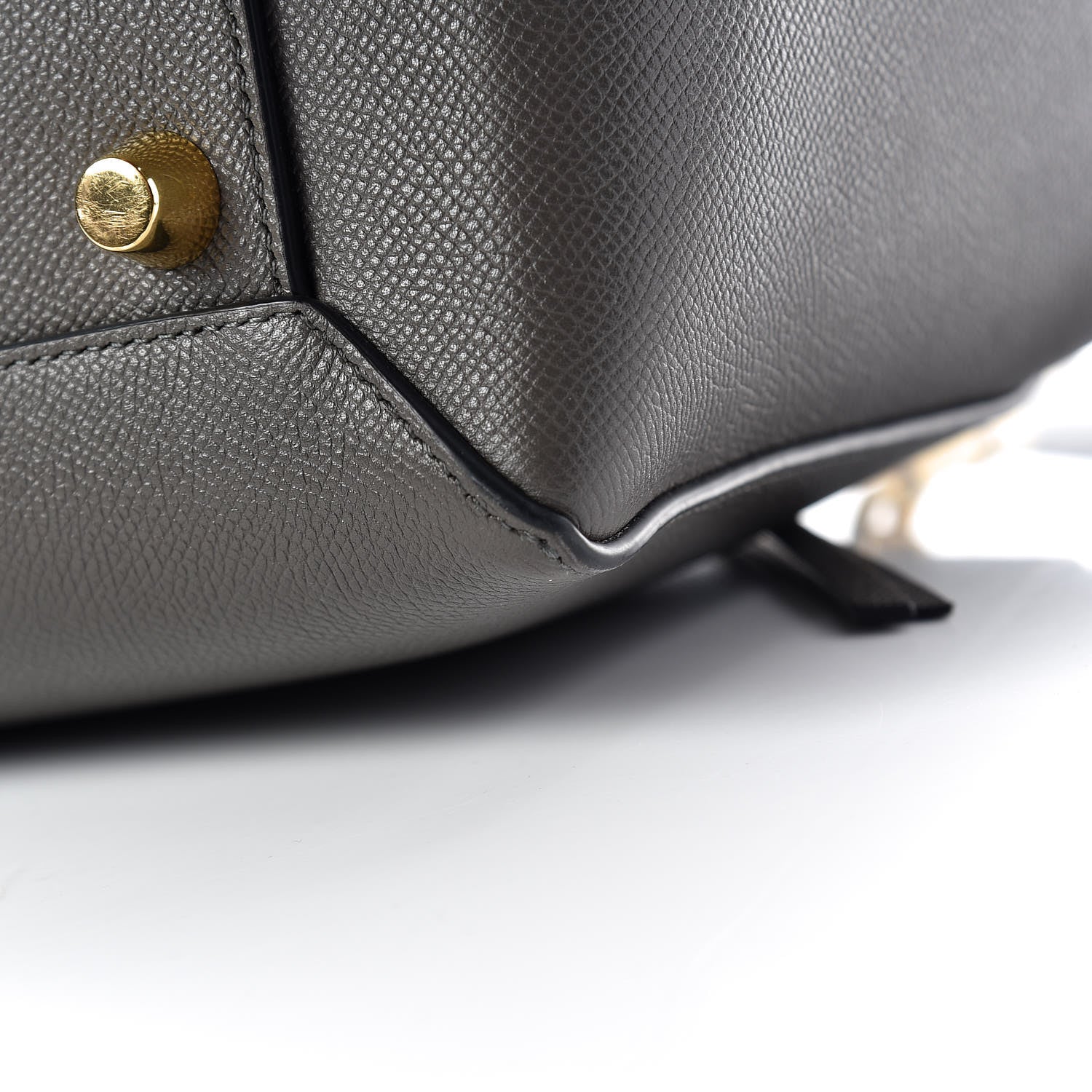 Celine Grained Calfskin Mini Belt Bag Grey 16 of 16