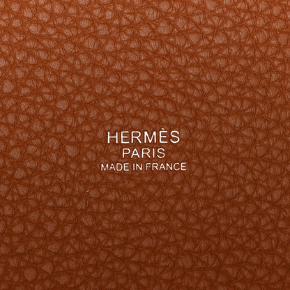 Hermes Taurillon Clemence Picotin Lock 22 MM Gold 6 of 11