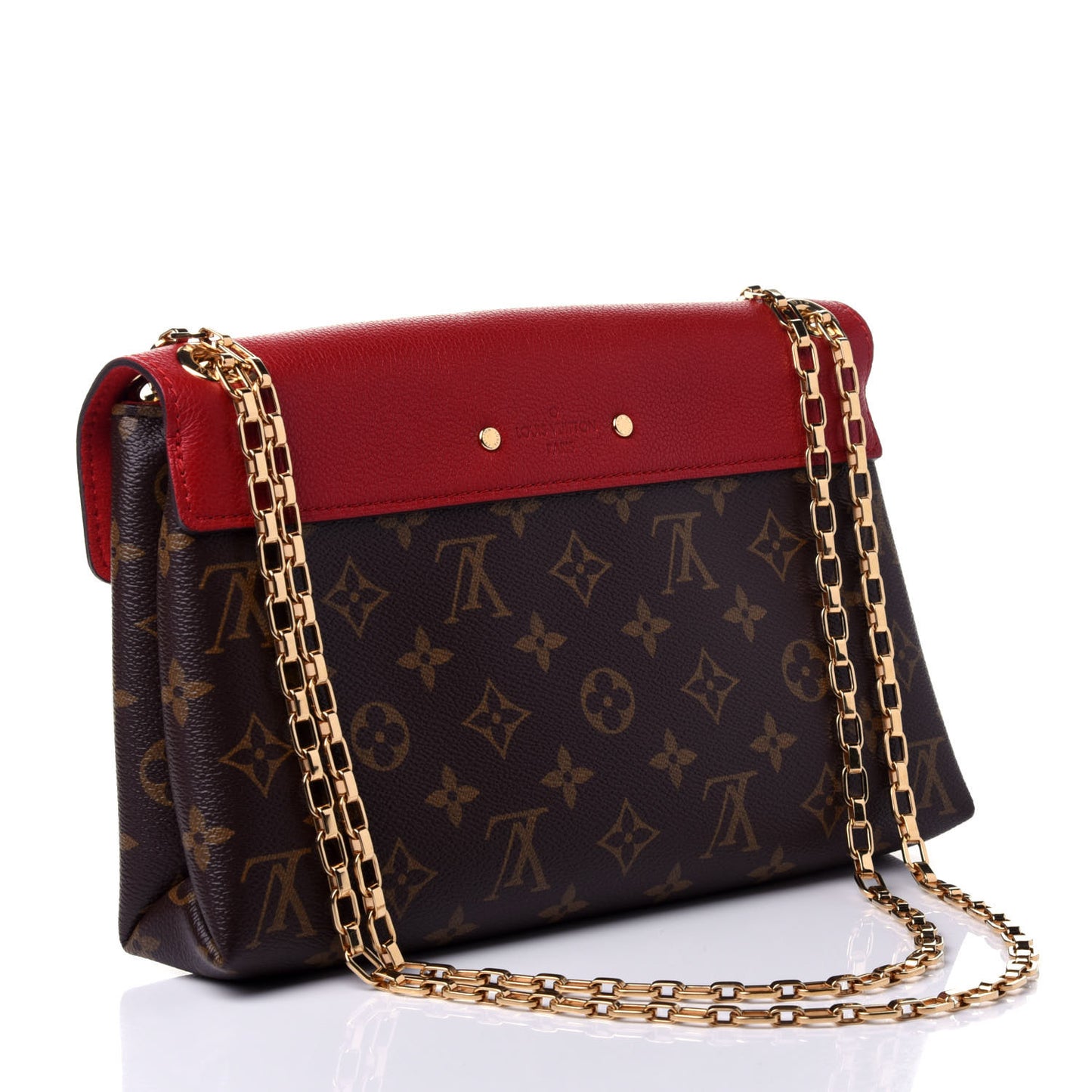 Monogram Pallas Chain Cherry