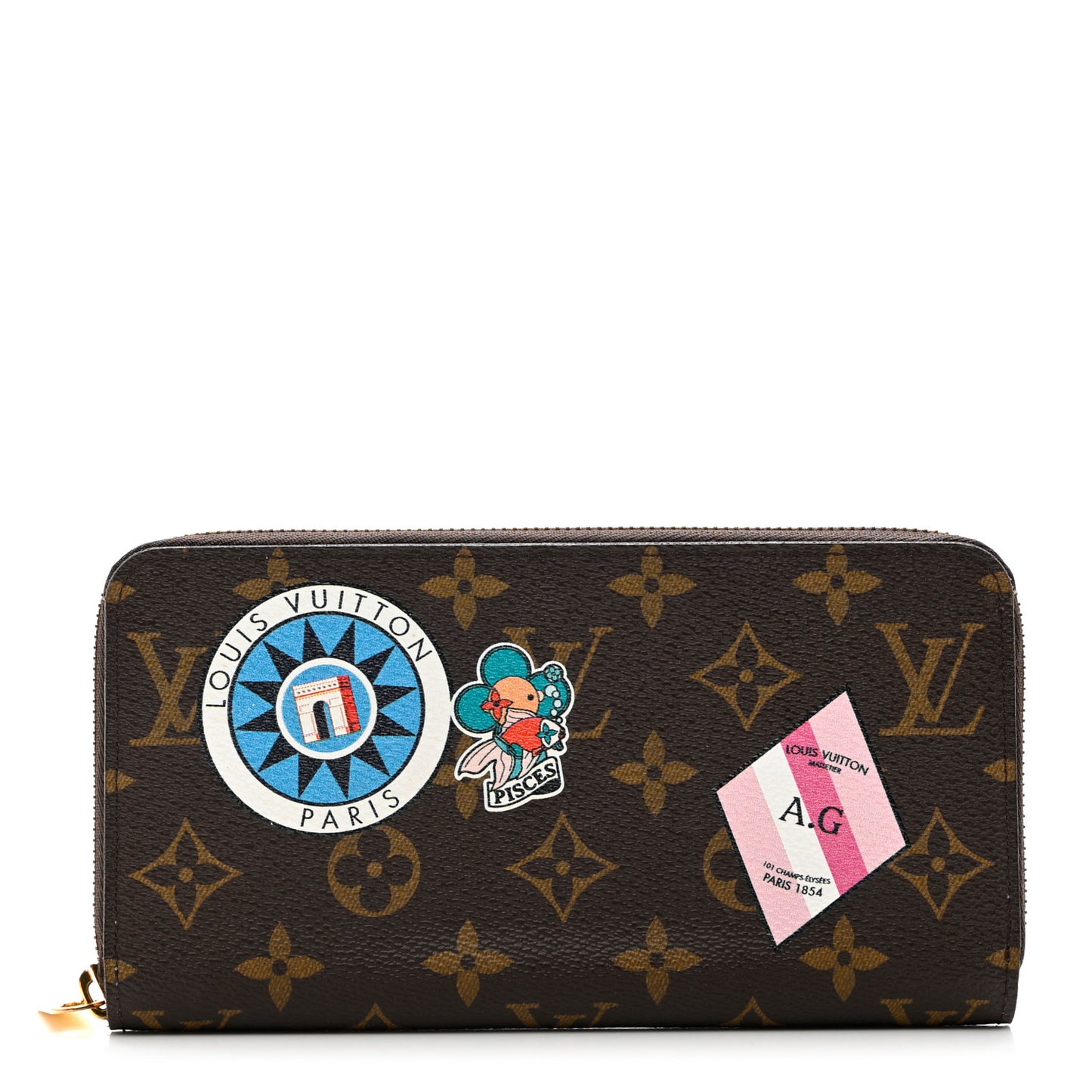 Monogram My LV World Tour Zippy Wallet