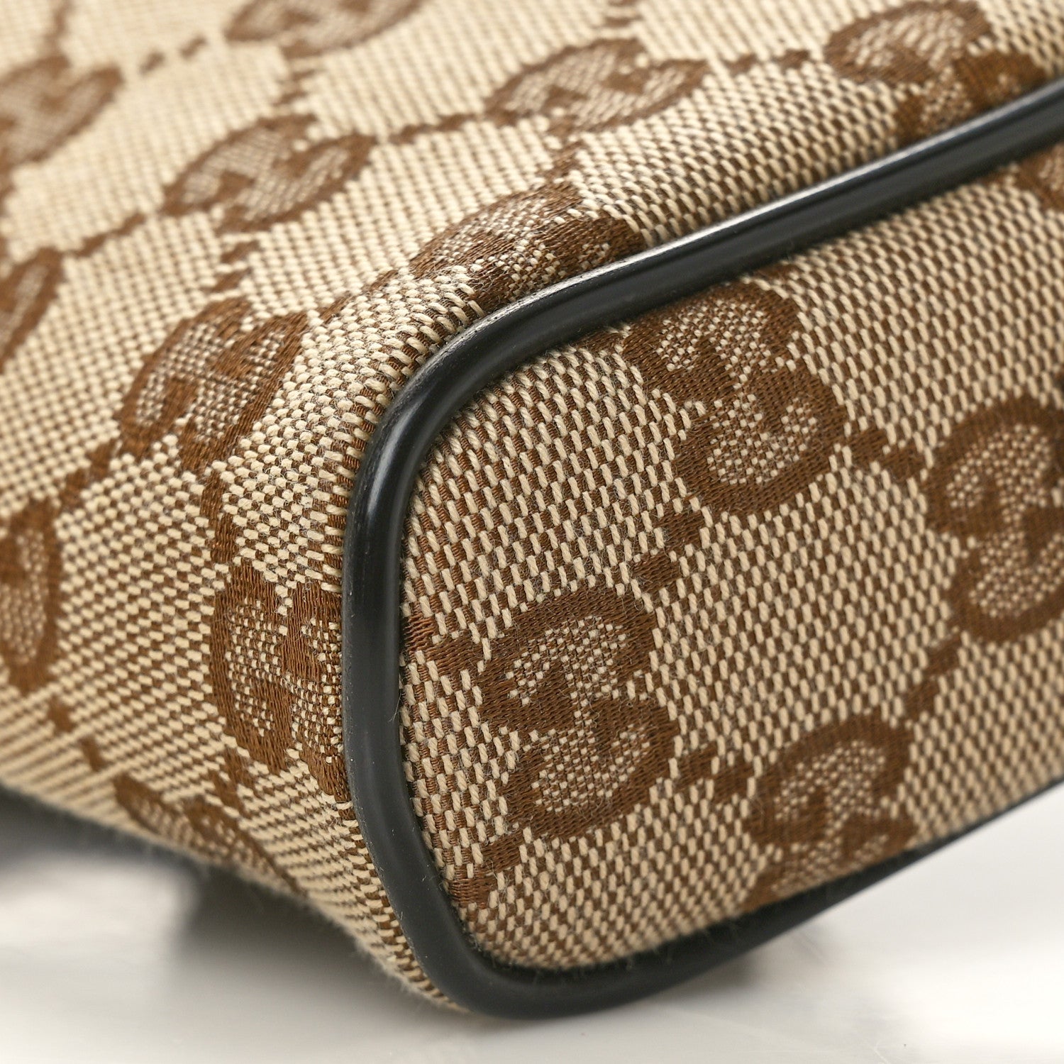 Gucci Monogram Belt Bag Dark Brown 10 of 10