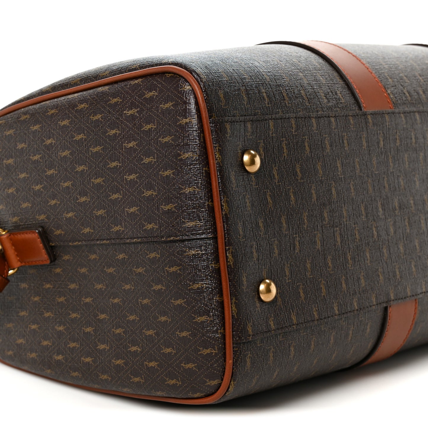 Canvas Smooth Calfskin Le Monogramme 48H Duffle Chestnut