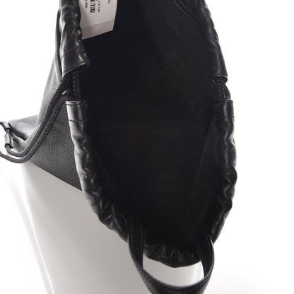 Gucci Calfskin Coco Capitan Logo Drawstring Backpack Black 5 of 7