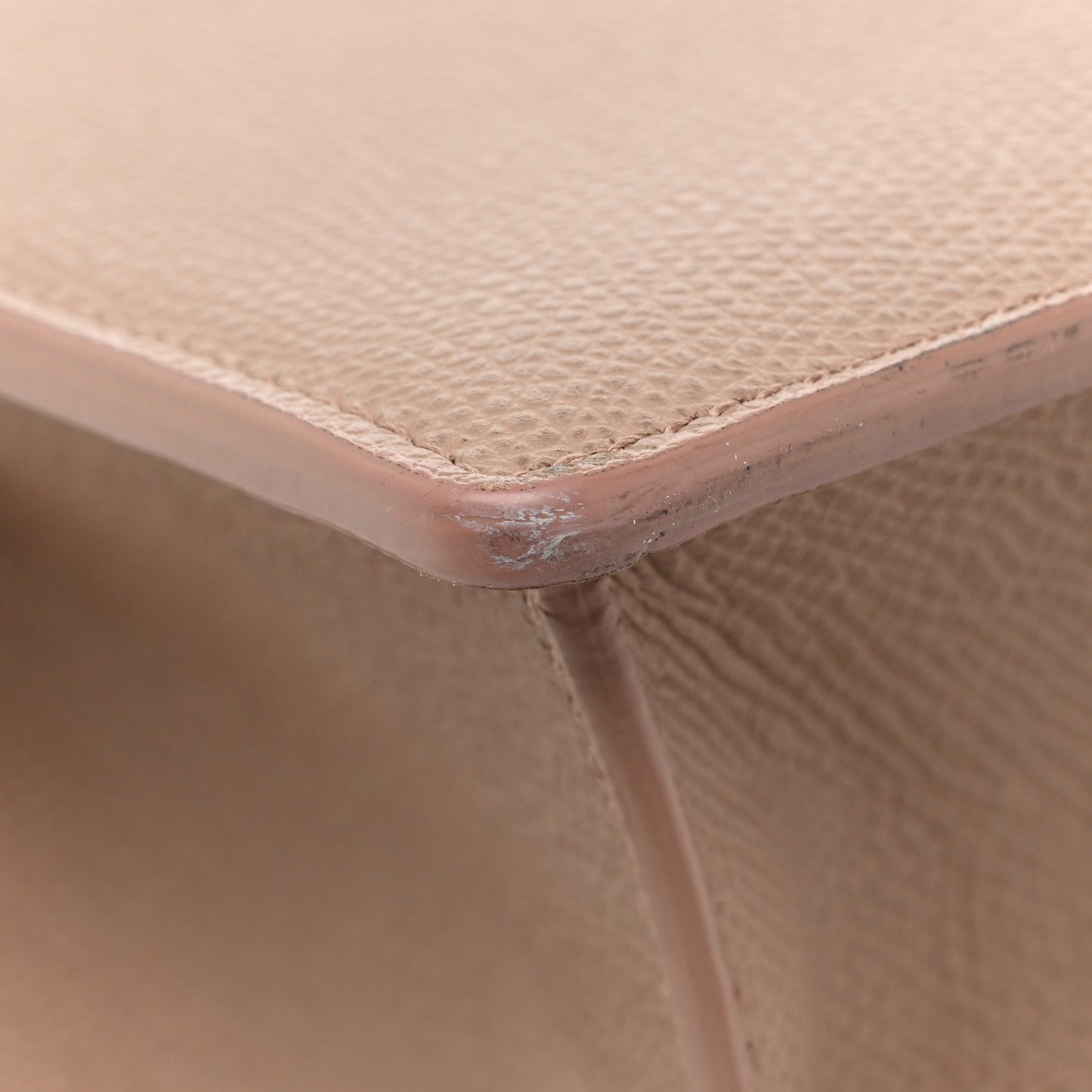 Grained Calfskin 30 Montaigne Chain Flap Bag Blush