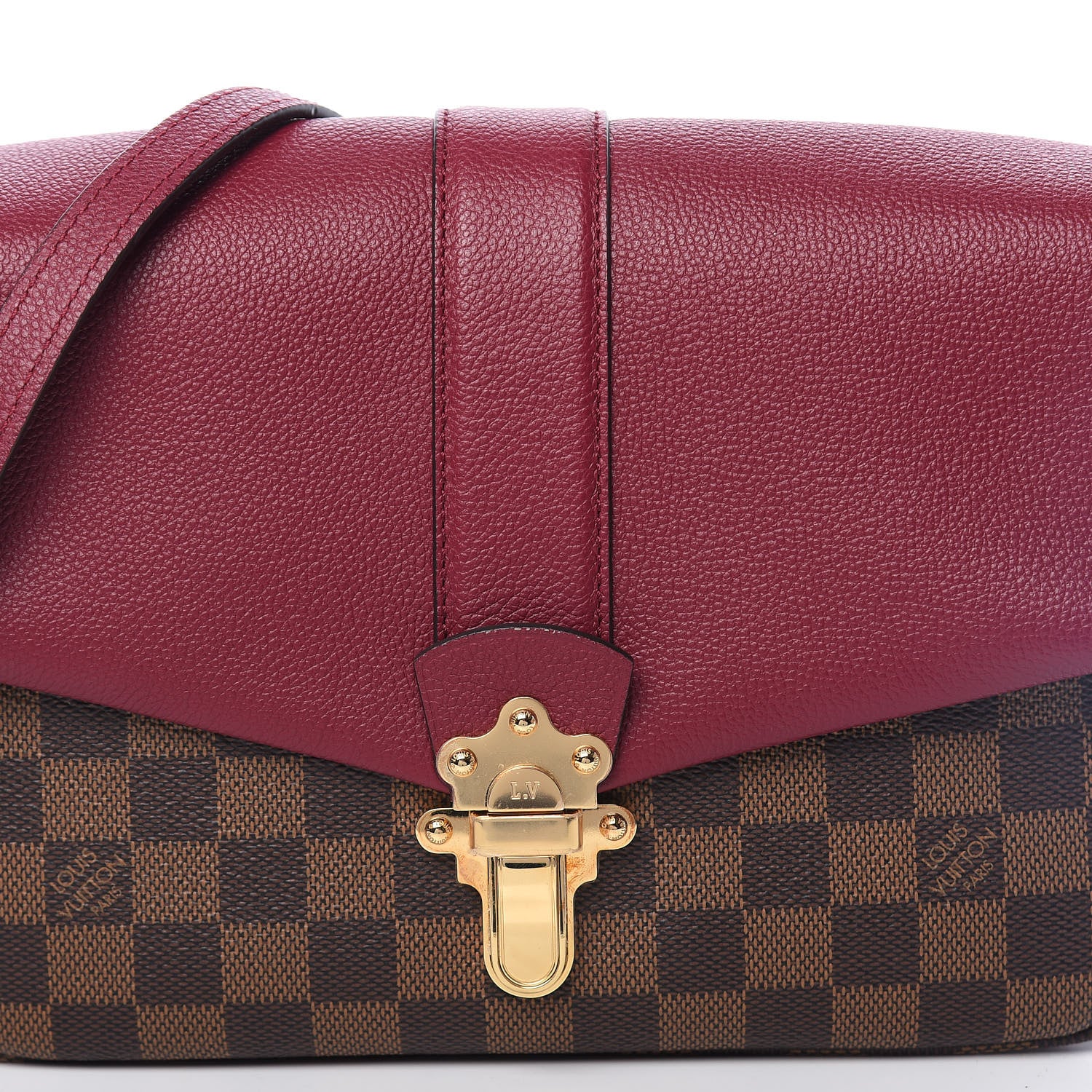 Louis Vuitton Damier Ebene Clapton Raisin 9 of 9