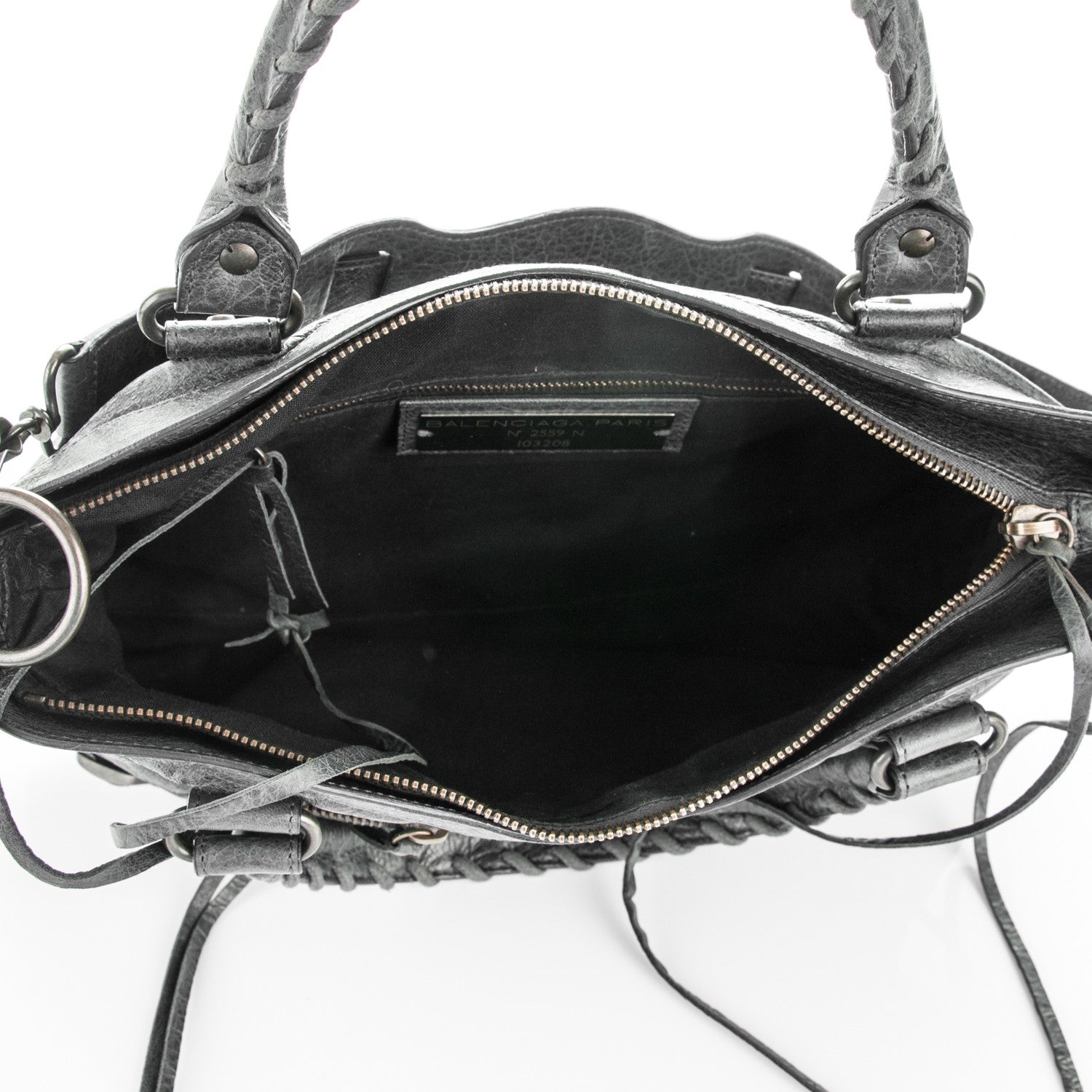 Balenciaga Agneau Classic Hardware First Anthracite 5 of 8