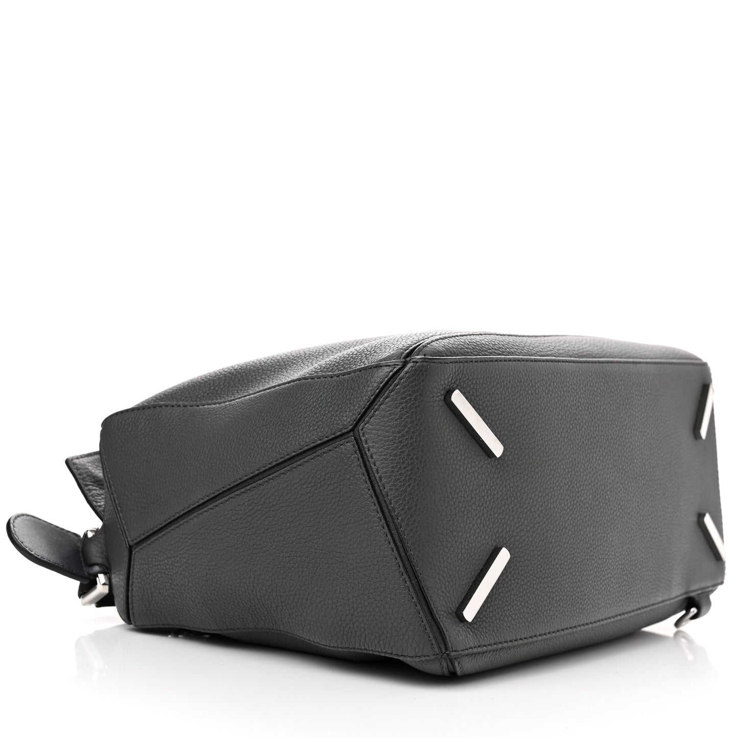 Calfskin Medium Puzzle Bag Grey
