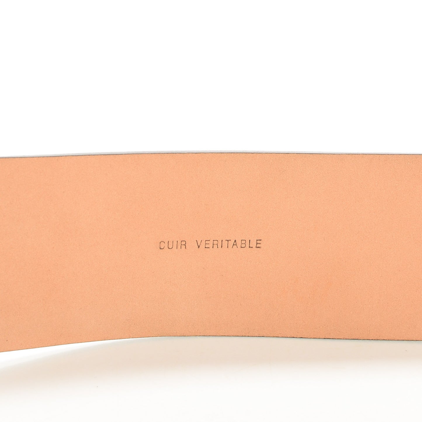 Calfskin CC Belt 95 38 Black