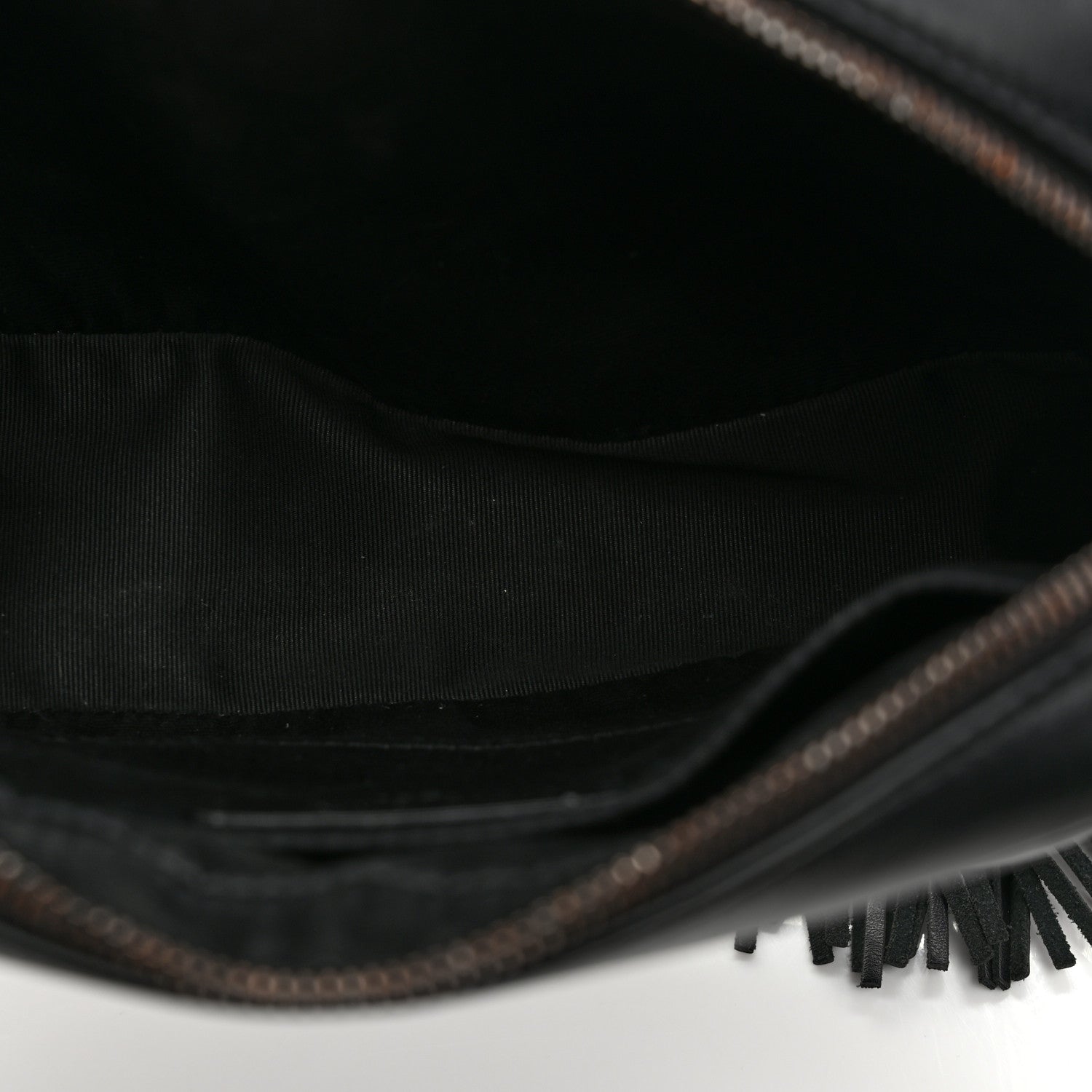 Saint Laurent Calfskin Matelasse Monogram Lou Camera Bag Black 5 of 10