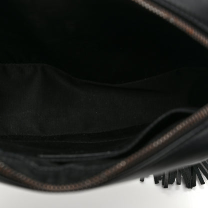Saint Laurent Calfskin Matelasse Monogram Lou Camera Bag Black 5 of 10