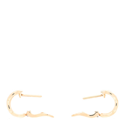 Chanel 18K Yellow Gold Coco Crush Earrings 3 of 5