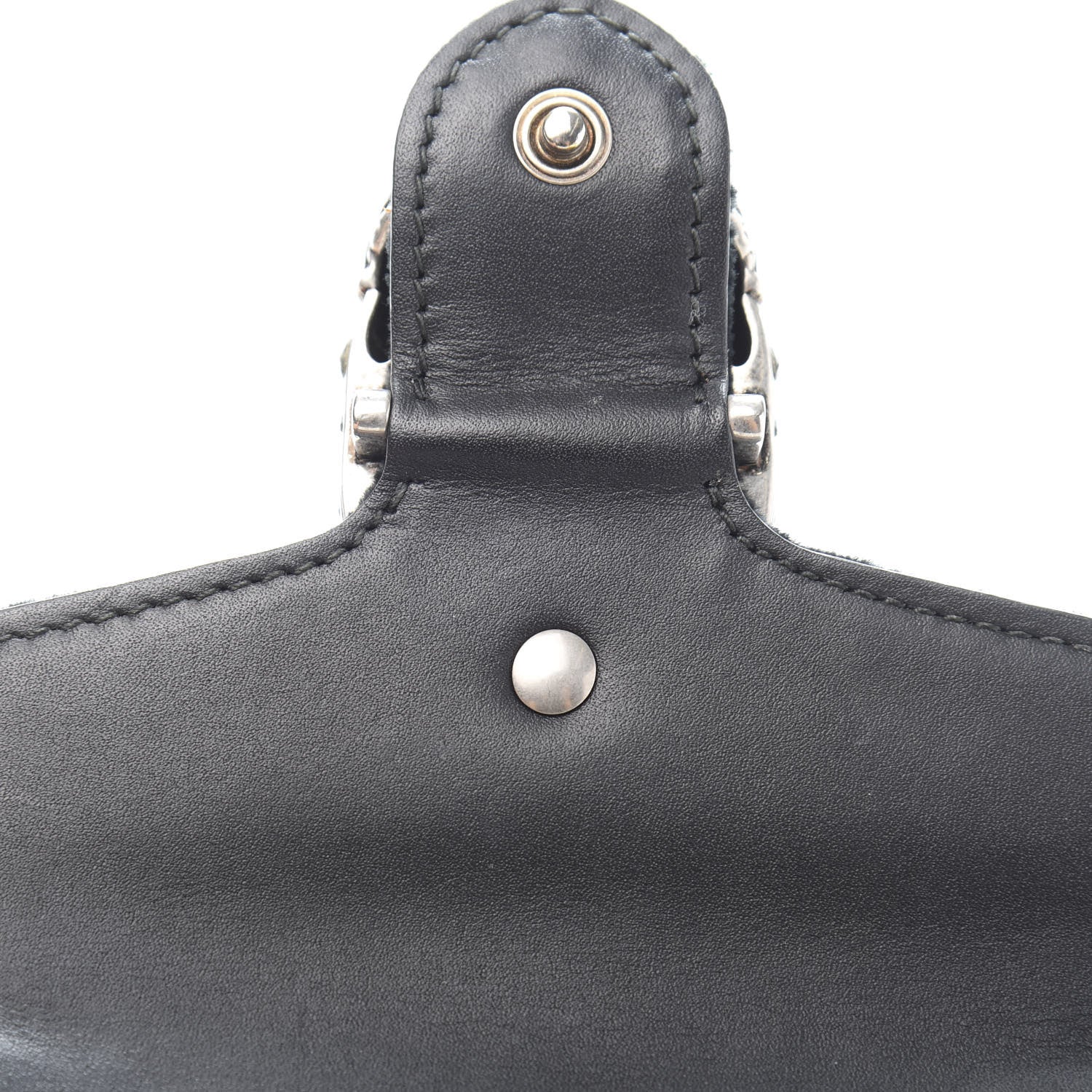 Gucci Velvet Super Mini Dionysus Shoulder Bag Black 7 of 12