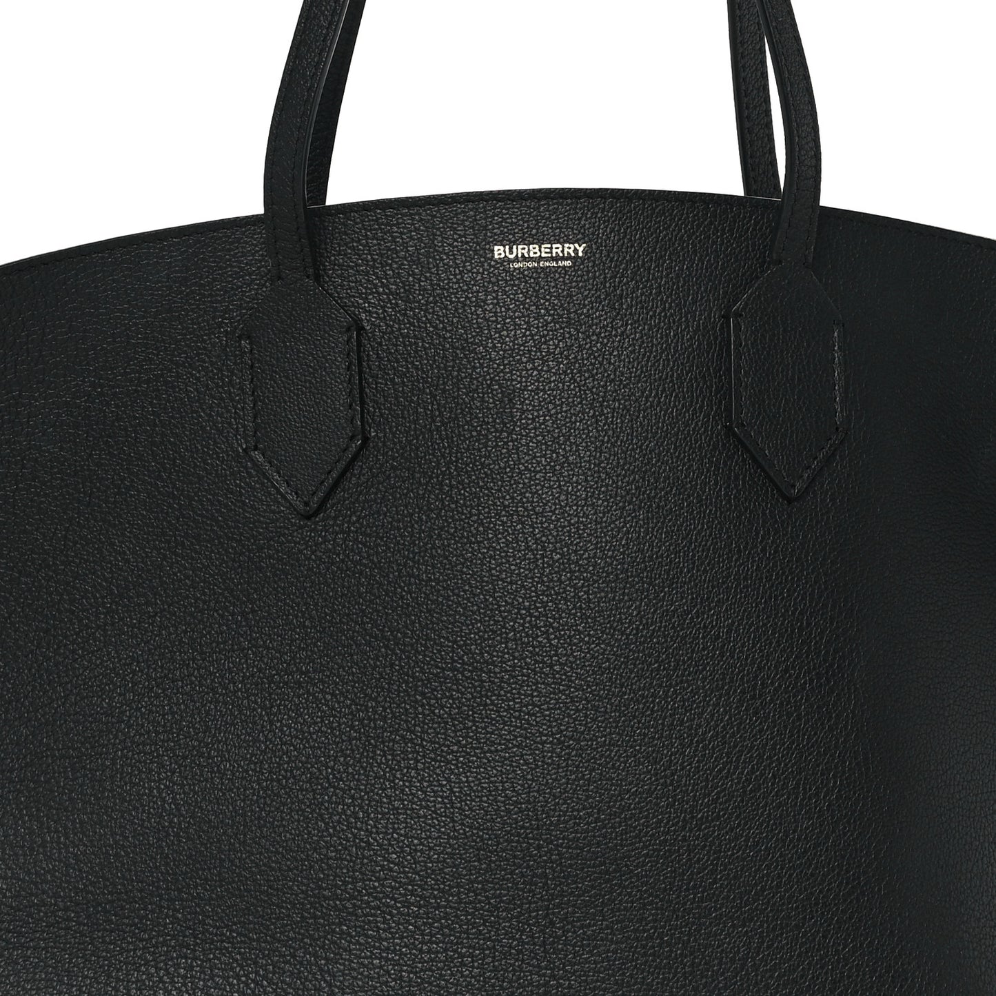 Calfskin Large Society Tote Black
