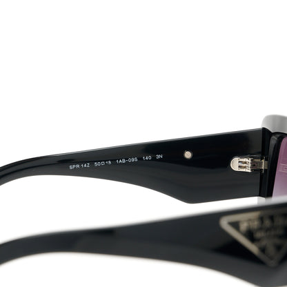 Prada Acetate Symbole Sunglasses SPR 14Z Black 5 of 8