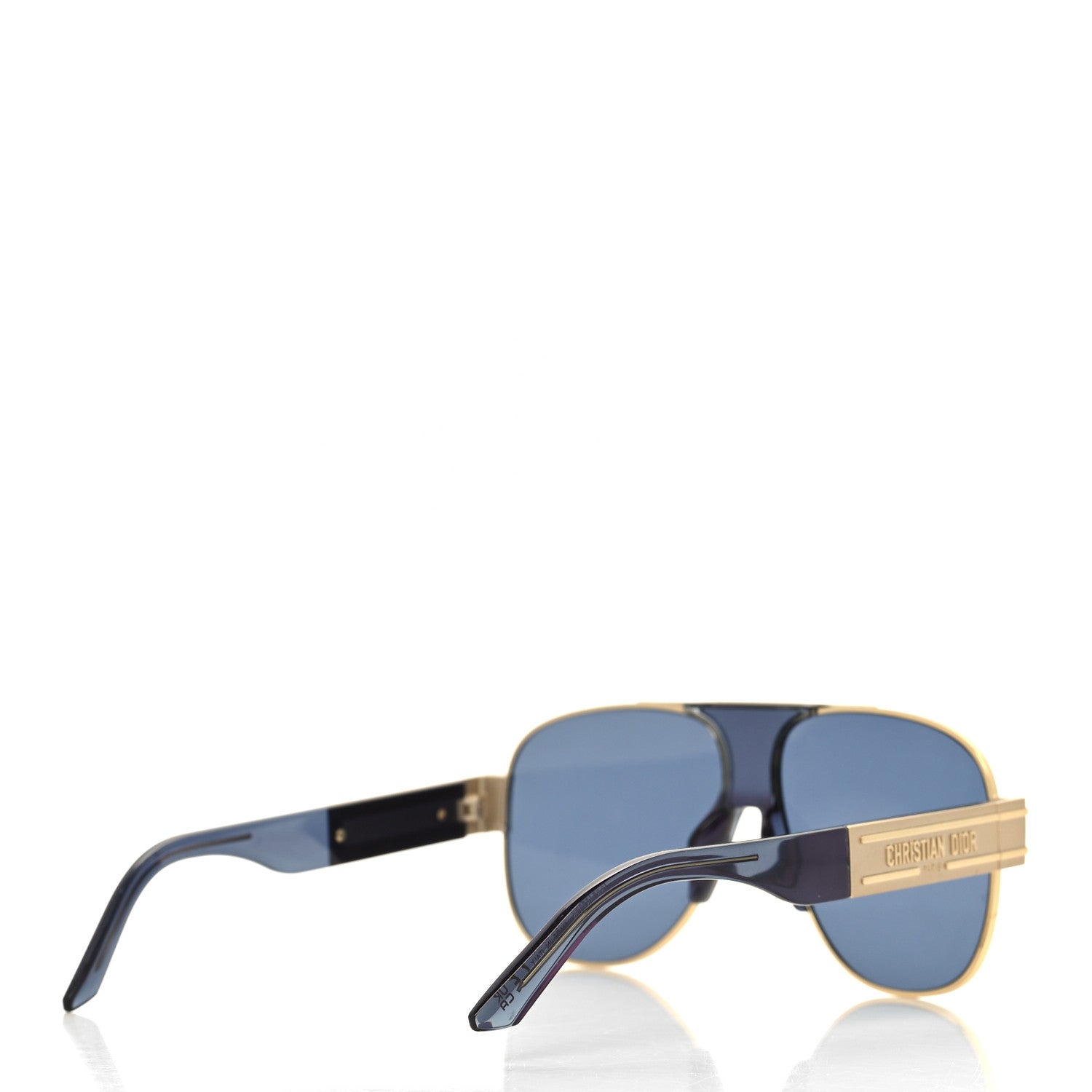 Christian Dior Diorsignature A3U Sunglasses Gold Gradient Smoke 4 of 6