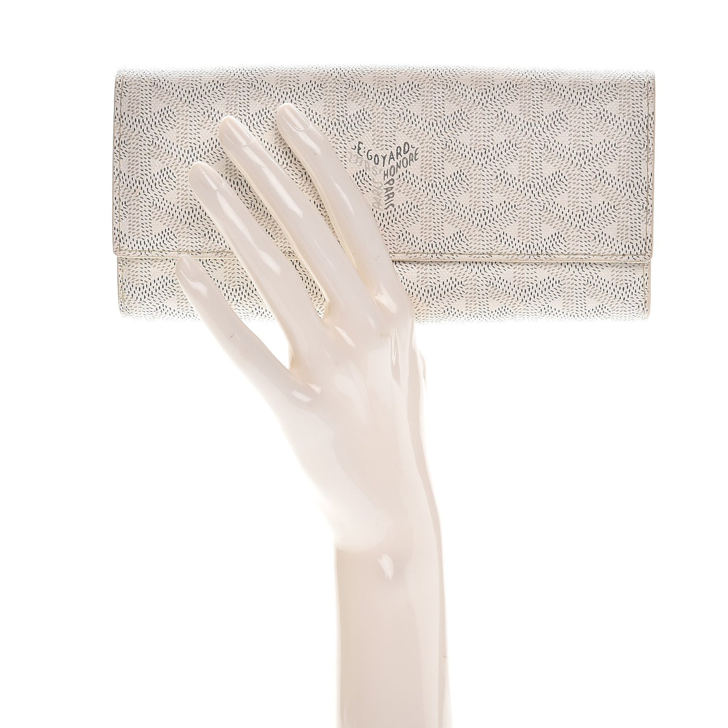Goyardine Varenne Long Wallet White