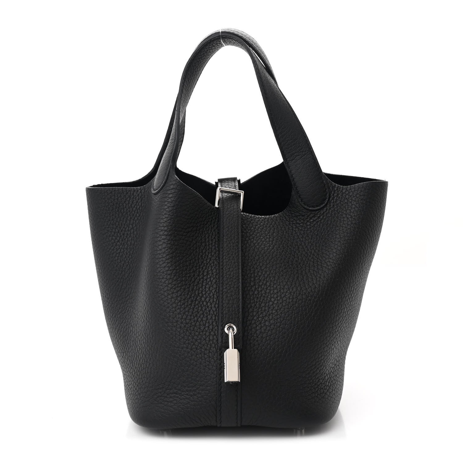 Hermes Taurillon Clemence Picotin Lock 18 PM Black 1 of 10