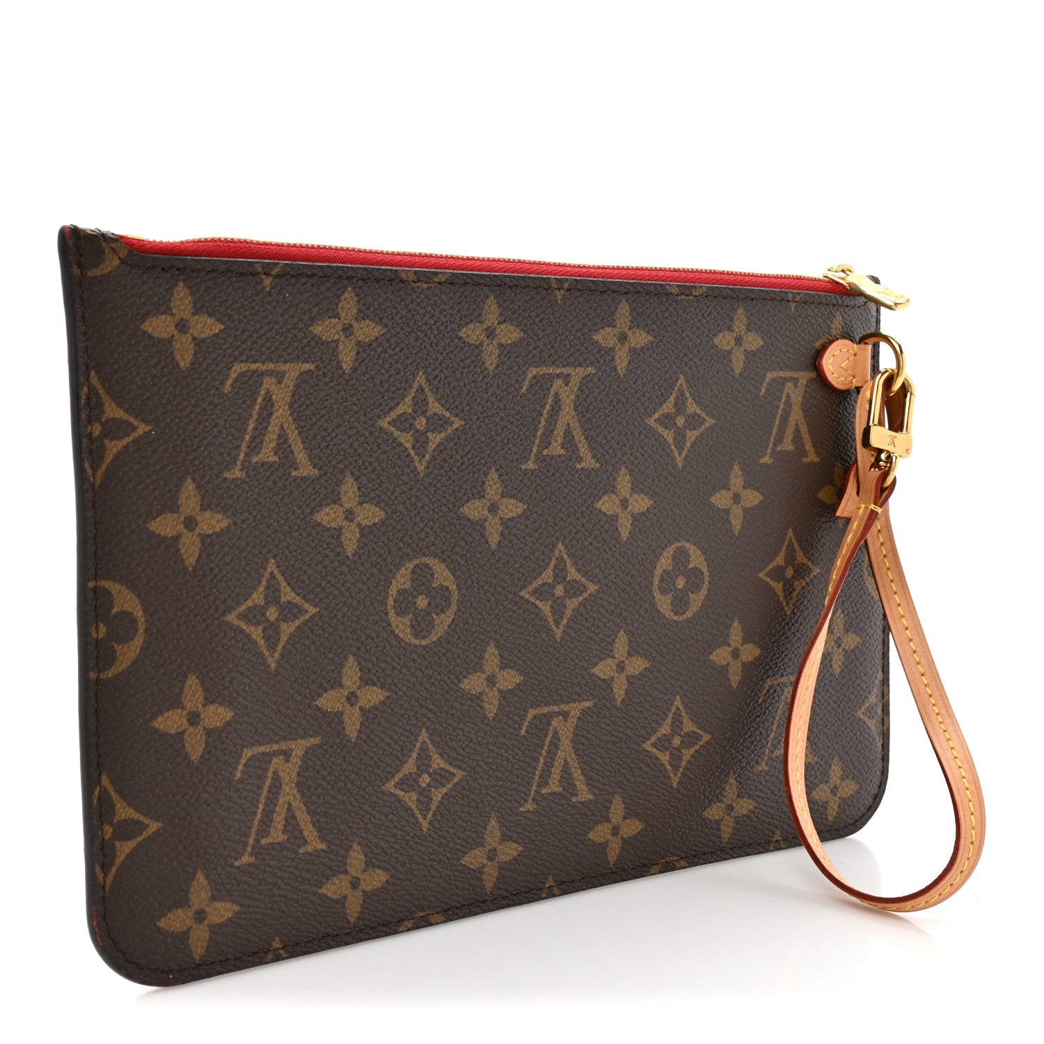 Louis Vuitton Monogram Neverfull MM GM Pochette Cherry 3 of 8