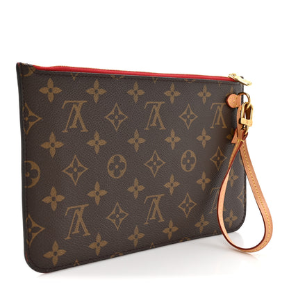 Louis Vuitton Monogram Neverfull MM GM Pochette Cherry 3 of 8