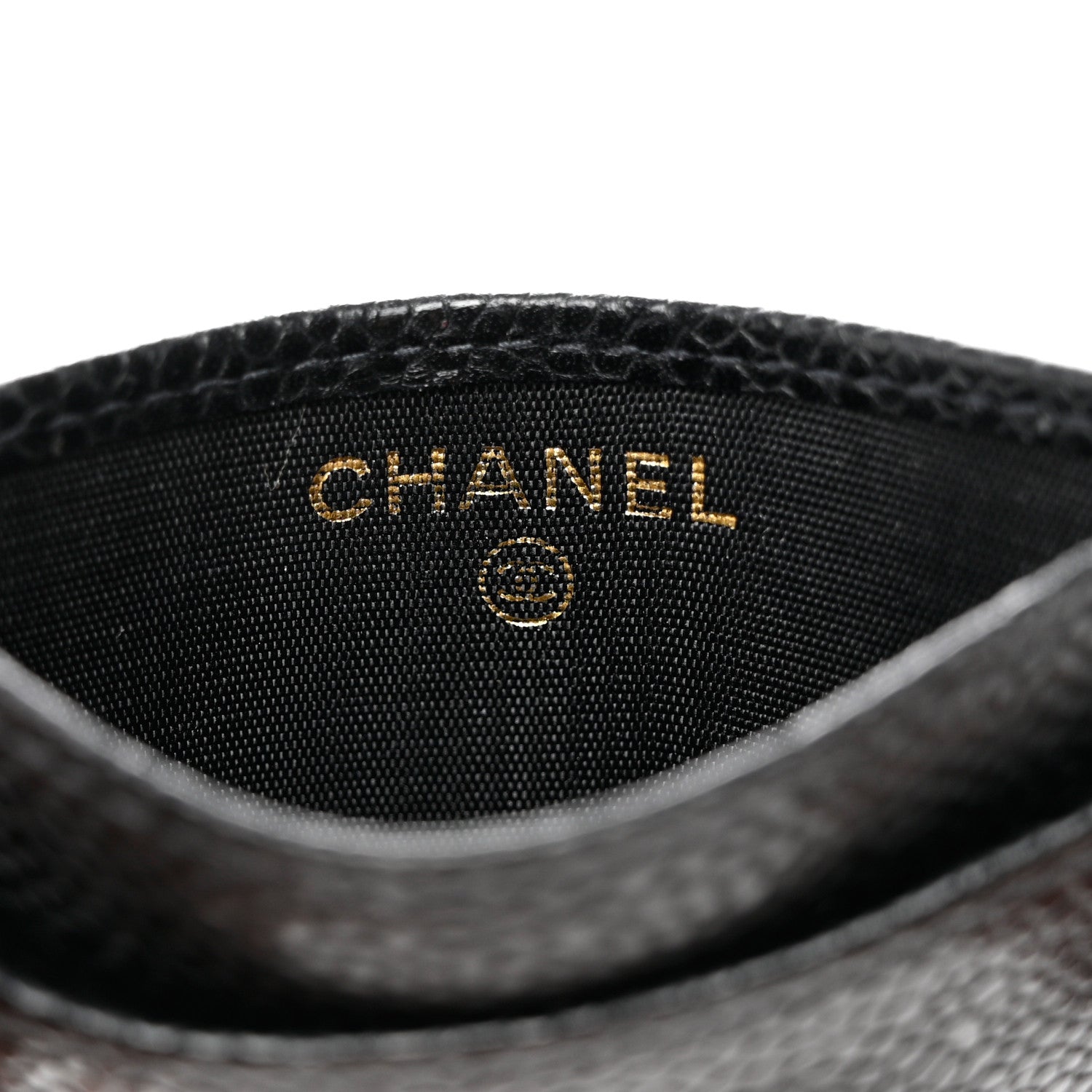 Chanel Caviar Timeless CC Card Holder Black 6 of 9