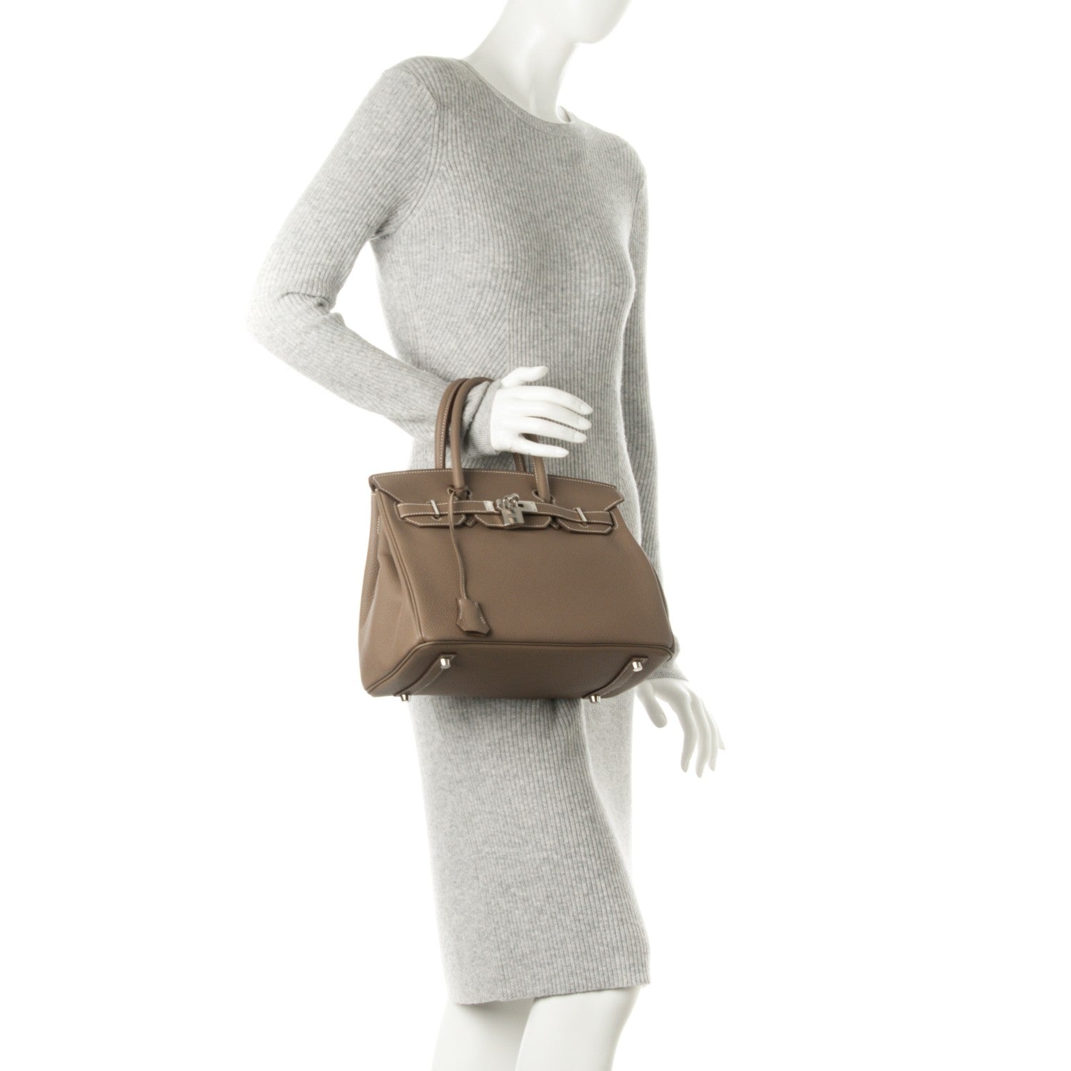 Hermes Togo Birkin 30 Etoupe 2 of 25