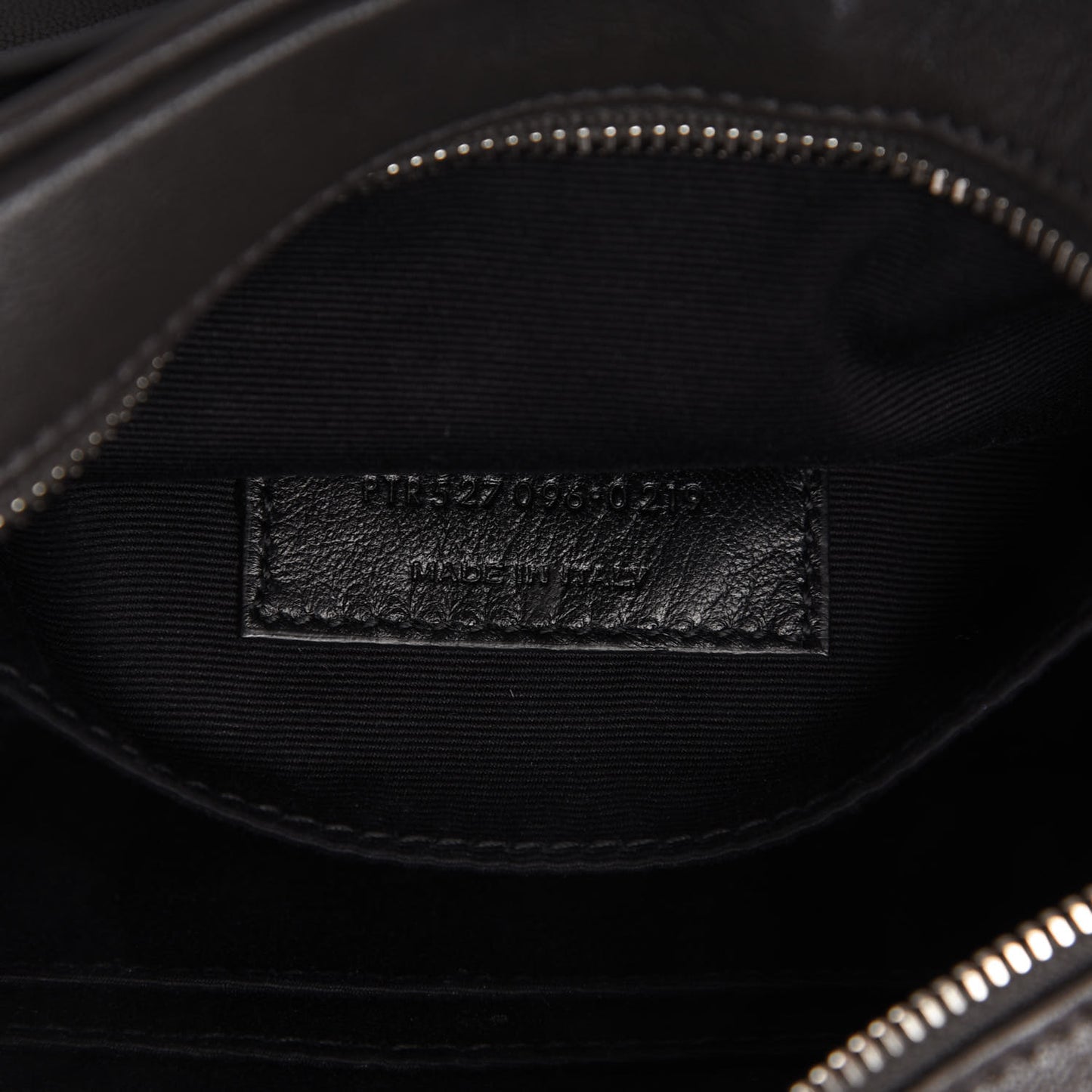 Lambskin Monogram Lou Belt Bag Asphalt