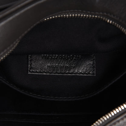 Saint Laurent Lambskin Monogram Lou Belt Bag Asphalt 9 of 11