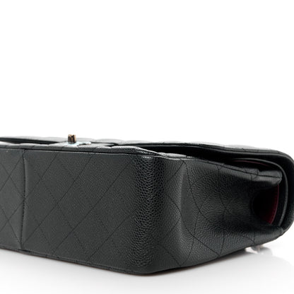 Chanel Caviar Quilted Jumbo Double Flap Black 10 of 11