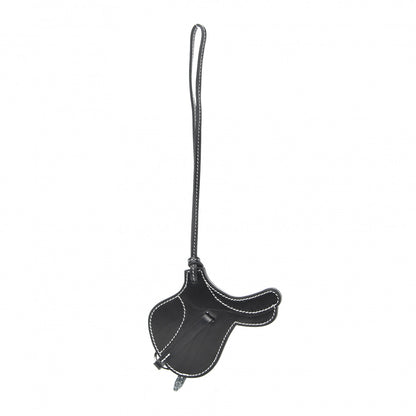 Hermes Box Paddock Selle Horse Saddle Bag Charm Black 1 of 3
