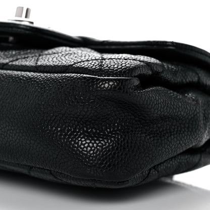 Chanel Caviar Quilted Mini Simply CC Flap Black 9 of 9