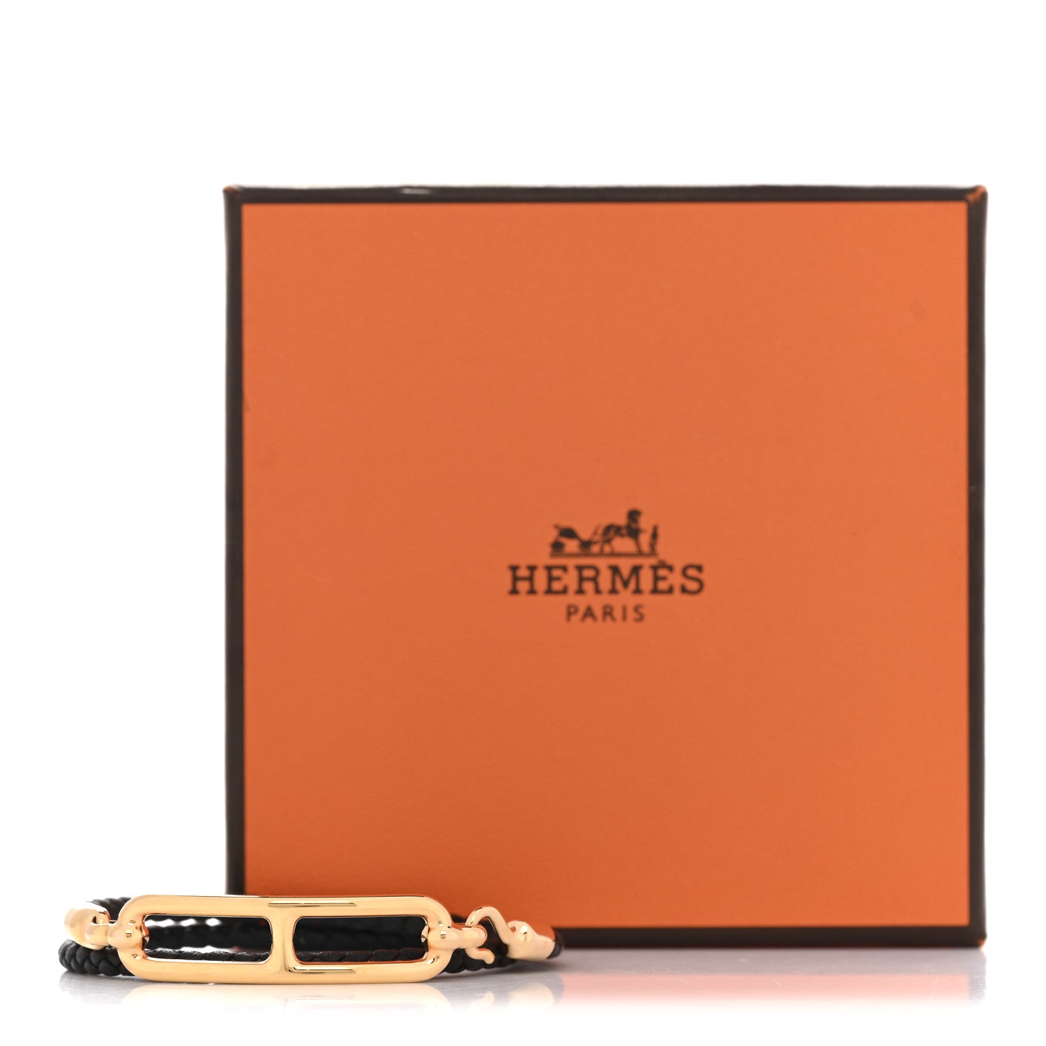 Hermes Swift Roulis Double Tour Bracelet Black 5 of 5