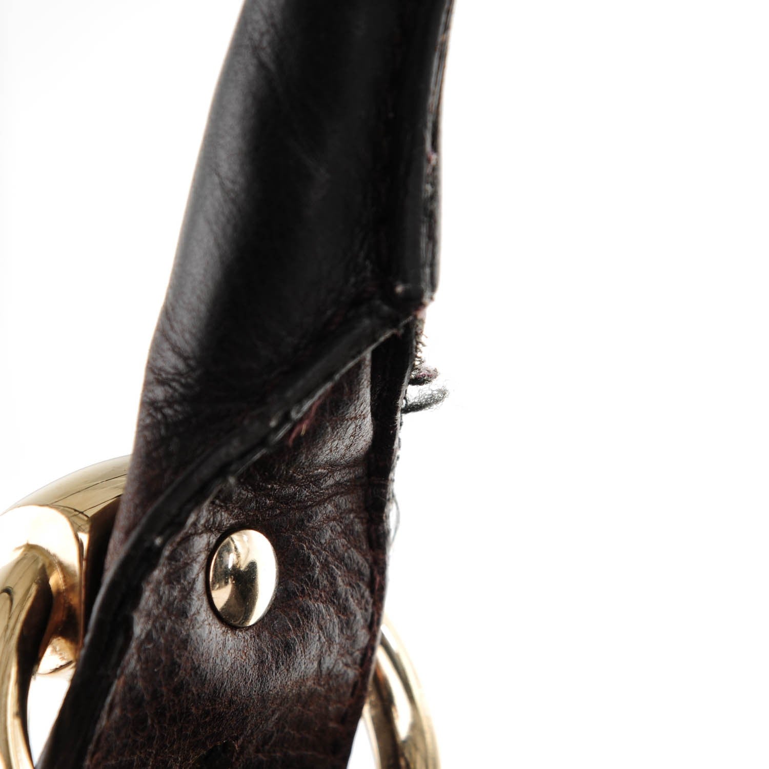 Gucci Calfskin Guccissima Trim Large Signoria Hobo Dark Brown 14 of 16