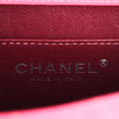 Chanel Lambskin Quilted Mini Crossing Times Flap Pink 6 of 8