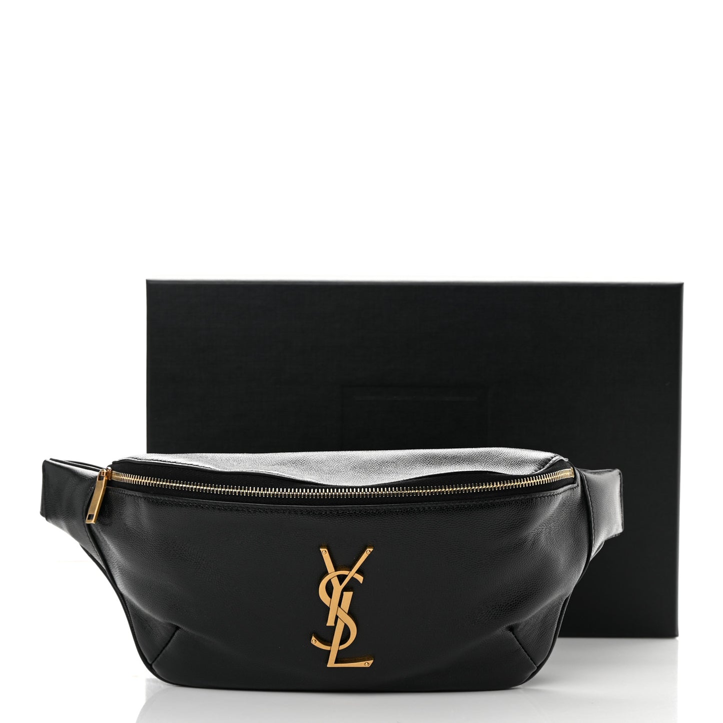 Grain De Poudre Monogram Belt Bag Black