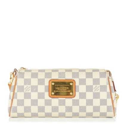 Louis Vuitton Damier Azur Eva Clutch 1 of 8