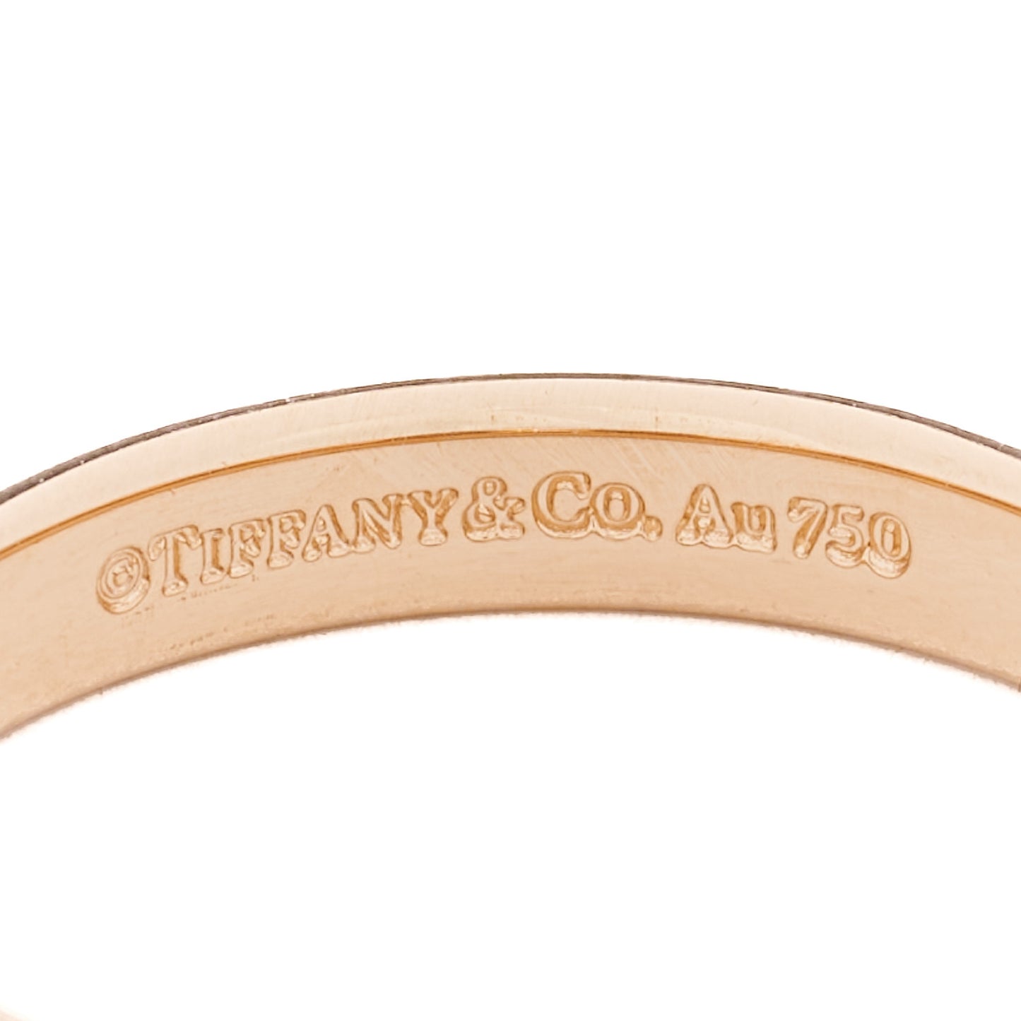 18K Rose Gold 3mm Classic Wedding Band Ring 53 6.5