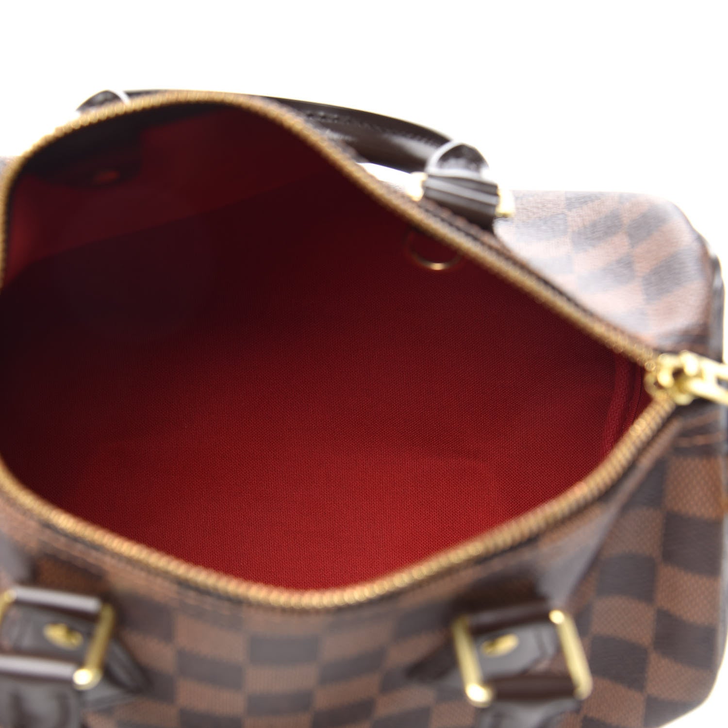 Louis Vuitton Damier Ebene Speedy Bandouliere 25 5 of 9