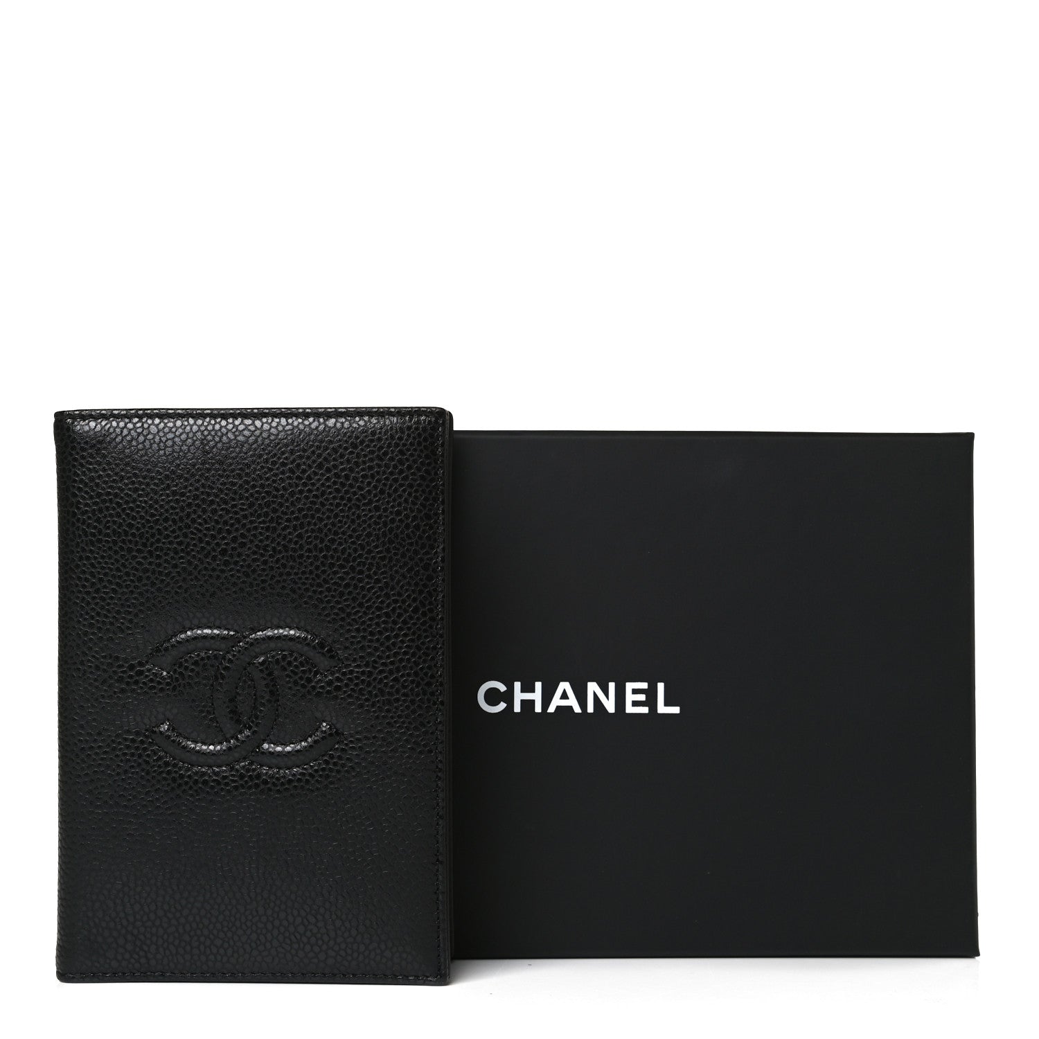 Chanel Caviar Timeless Passport Holder Black 6 of 6