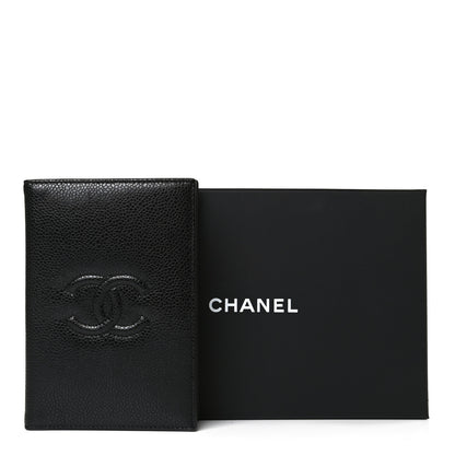 Chanel Caviar Timeless Passport Holder Black 6 of 6