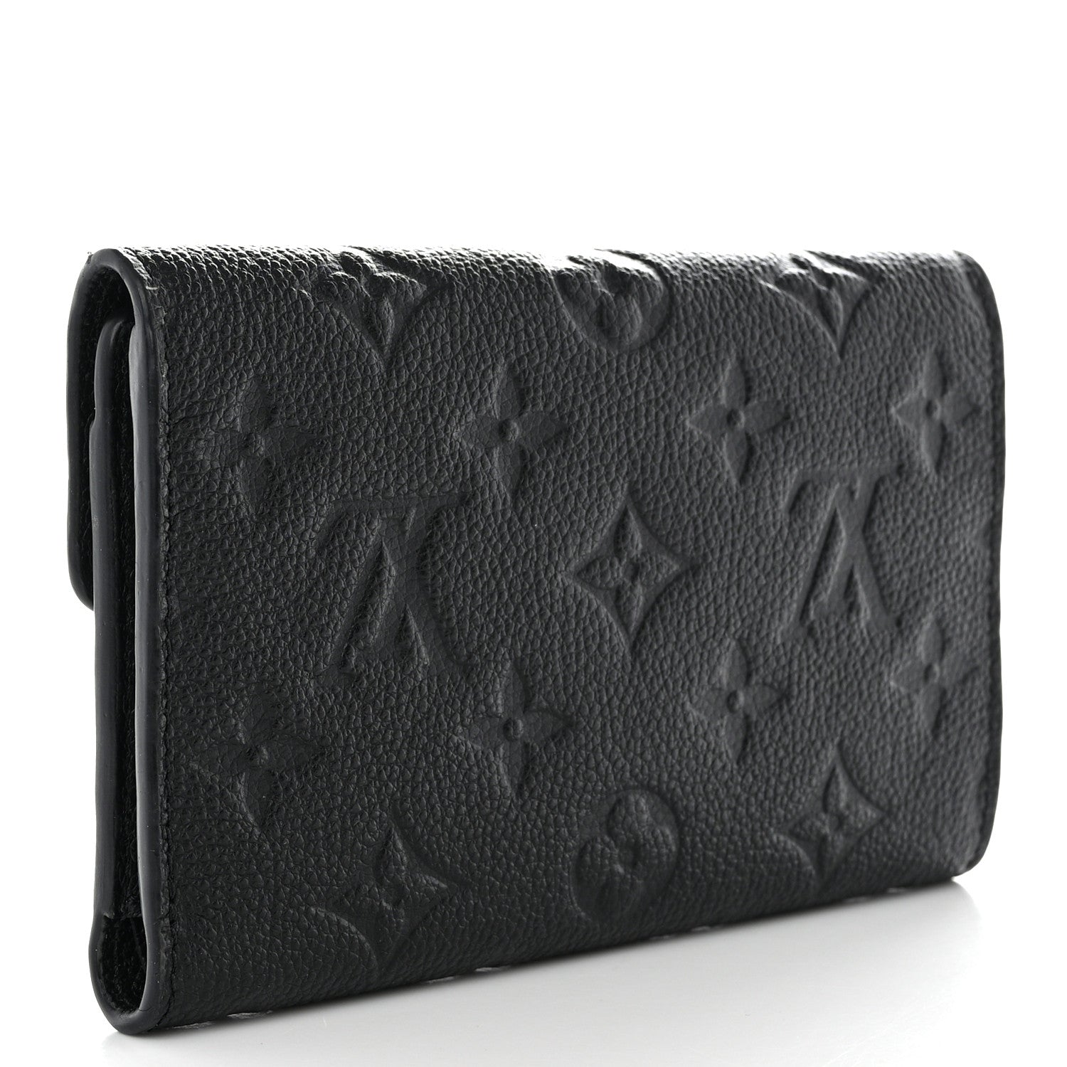 Louis Vuitton Empreinte Compact Curieuse Wallet Black 3 of 10