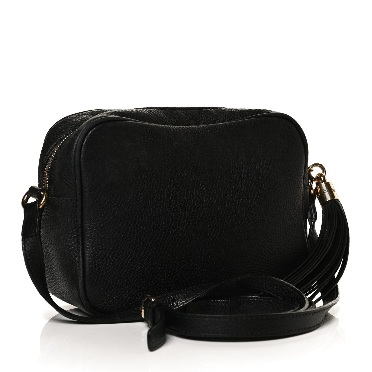 Gucci Pebbled Calfskin Small Soho Disco Bag Black 3 of 14
