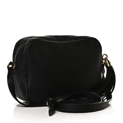 Gucci Pebbled Calfskin Small Soho Disco Bag Black 3 of 14