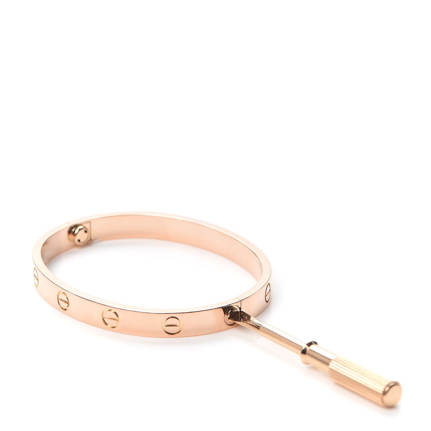 18K Pink Gold LOVE Bracelet 16