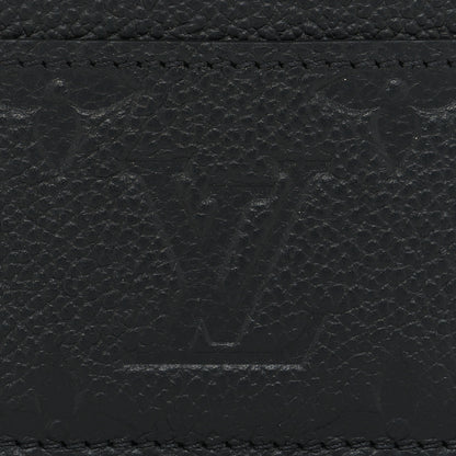 Louis Vuitton Empreinte Monogram LV Charms Card Holder Black 7 of 7