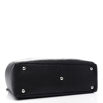 Chanel Grained Calfskin CC Pocket Tote Black 4 of 10