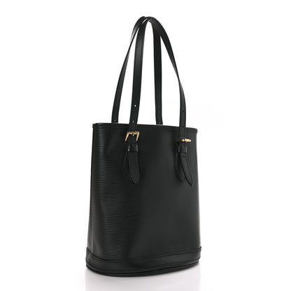 Louis Vuitton Epi Petit Bucket 23 Black 4 of 13